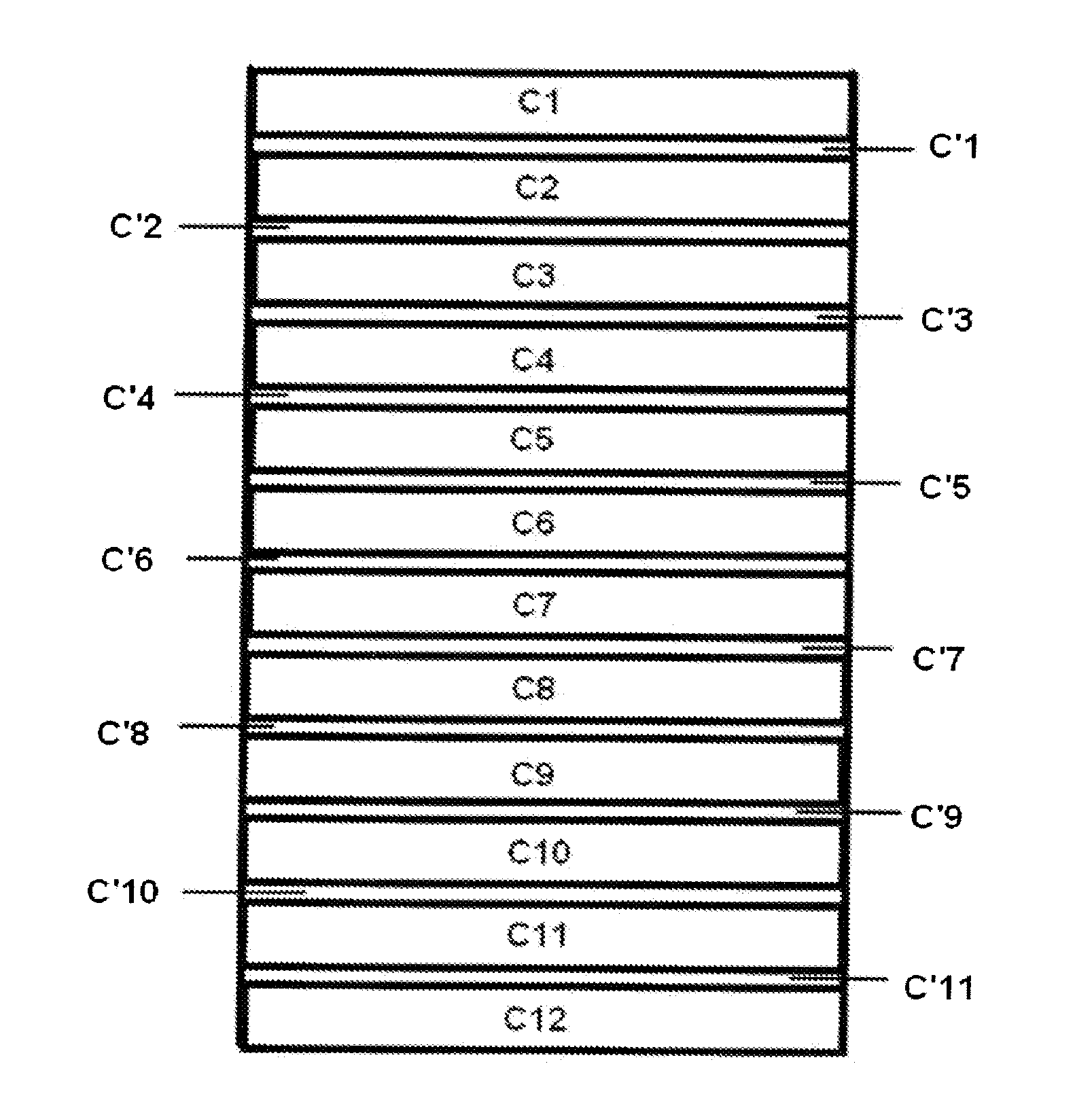 Core intended to be used as a support for a roll of paper