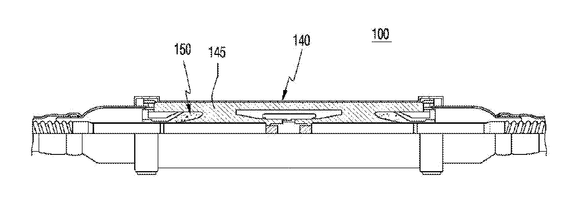 Device for connecting high voltage cables and joint box having the same