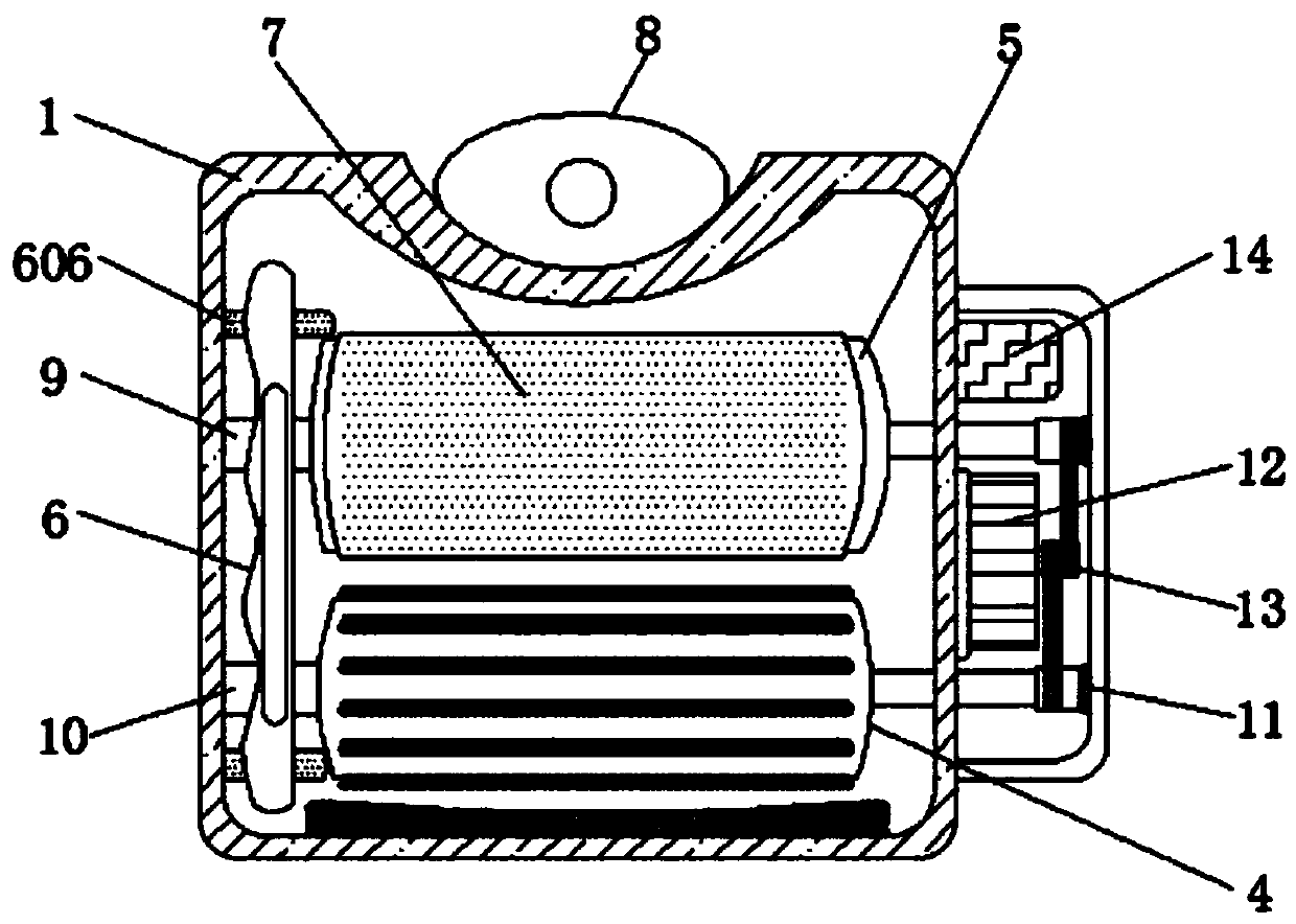 Device and method for cleaning stickers on automobile glass through multi-step treatment