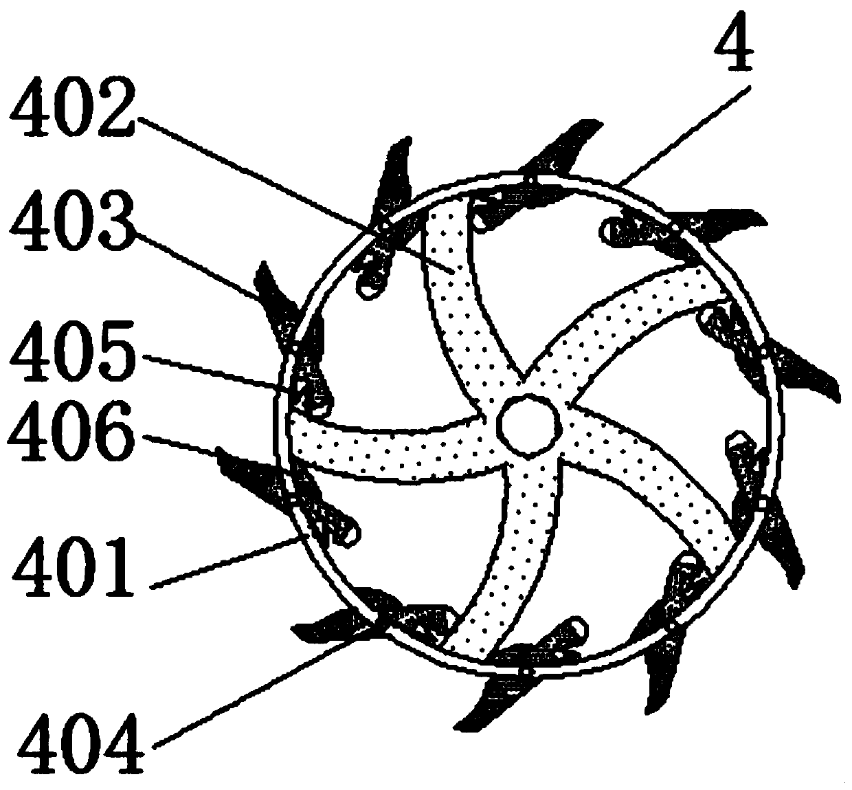 Device and method for cleaning stickers on automobile glass through multi-step treatment