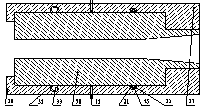 Circular mould type straw briquetting machine thermostat and control method thereof