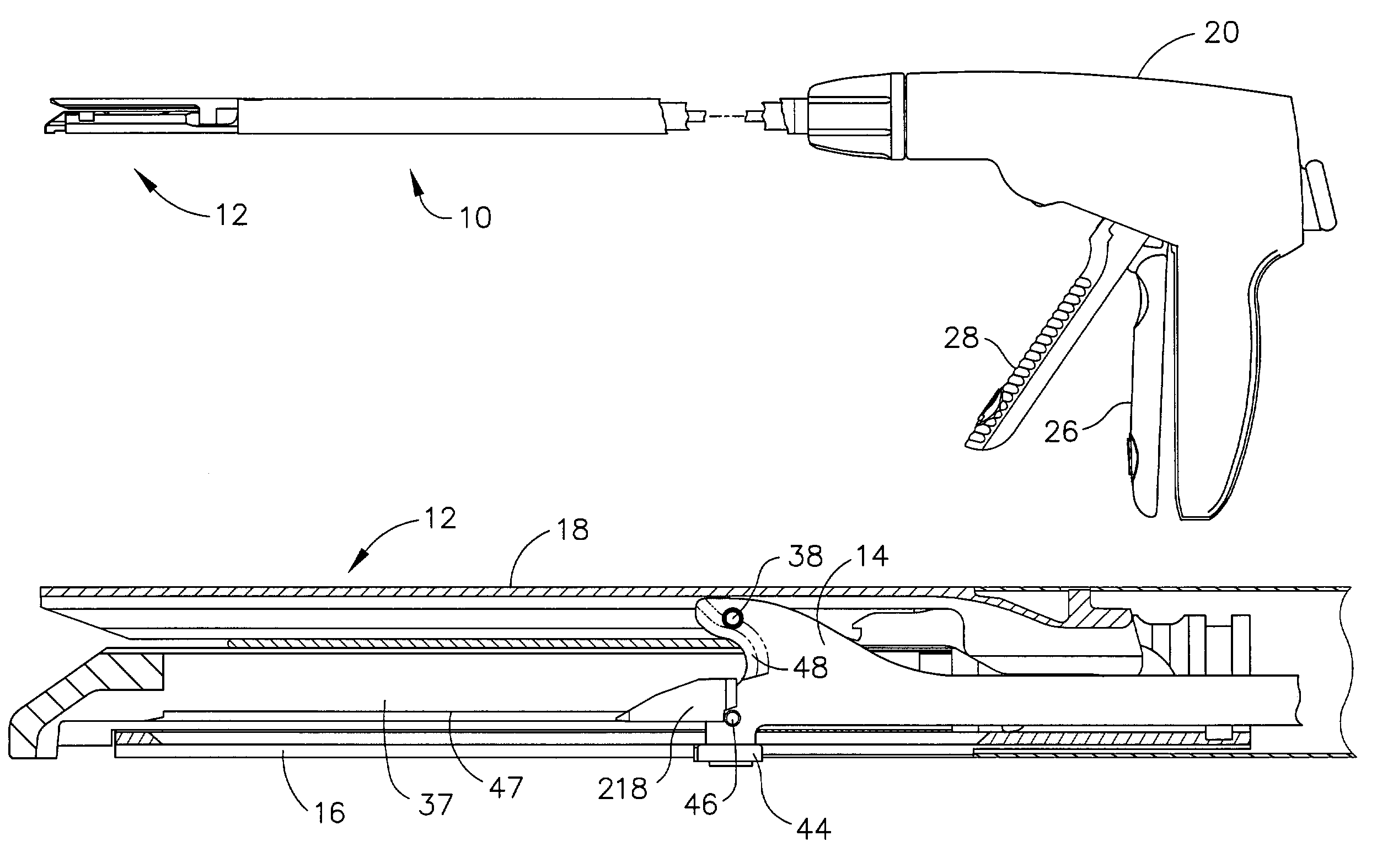 Surgical stapling instrument incorporating an E-beam firing mechanism