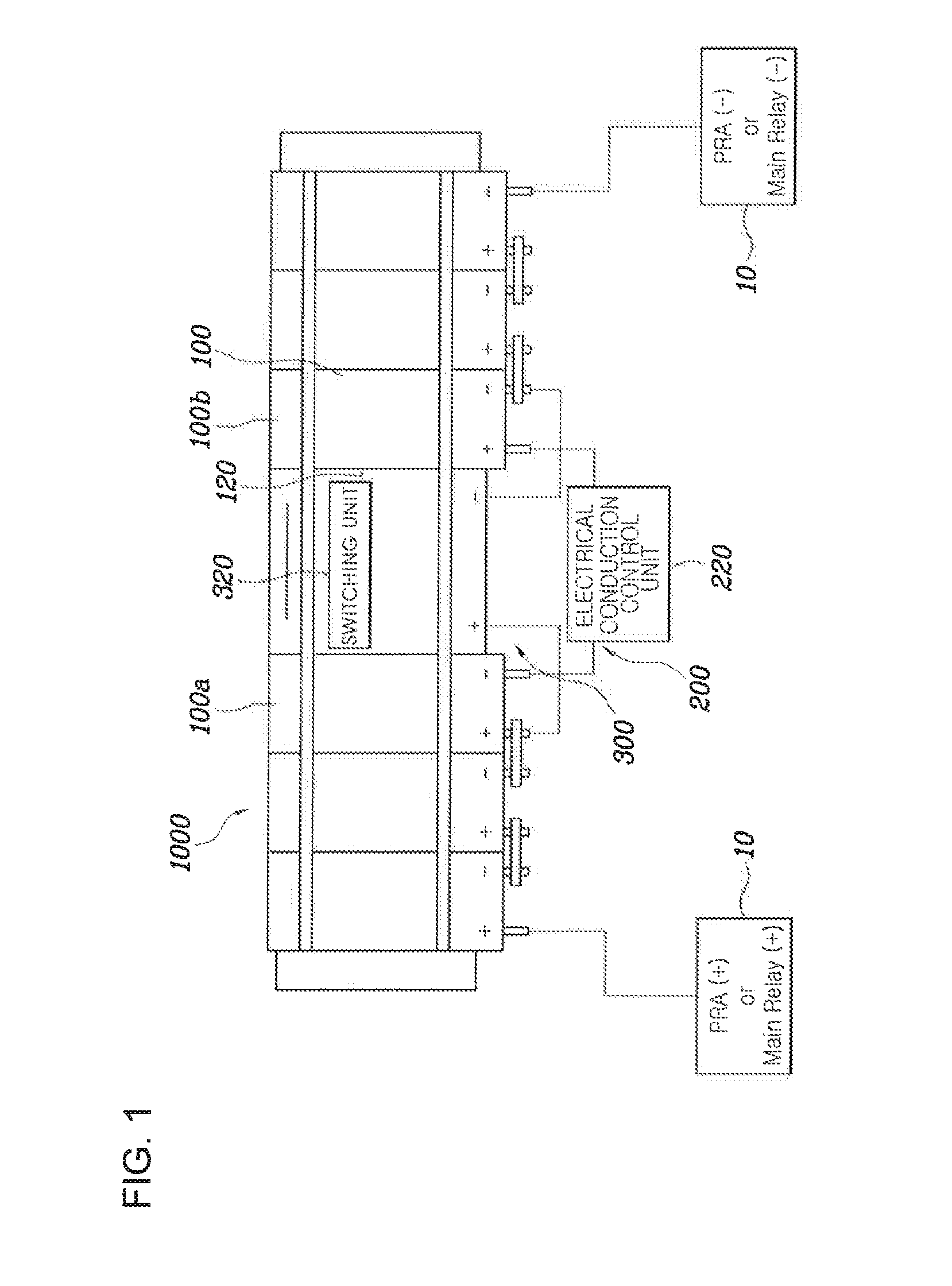 Safety device for preventing overcharging of battery