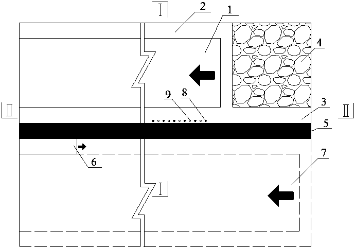 Method of roof cutting pressure relief of narrow coal pillar gob side through static bursting for gob-side entry driving