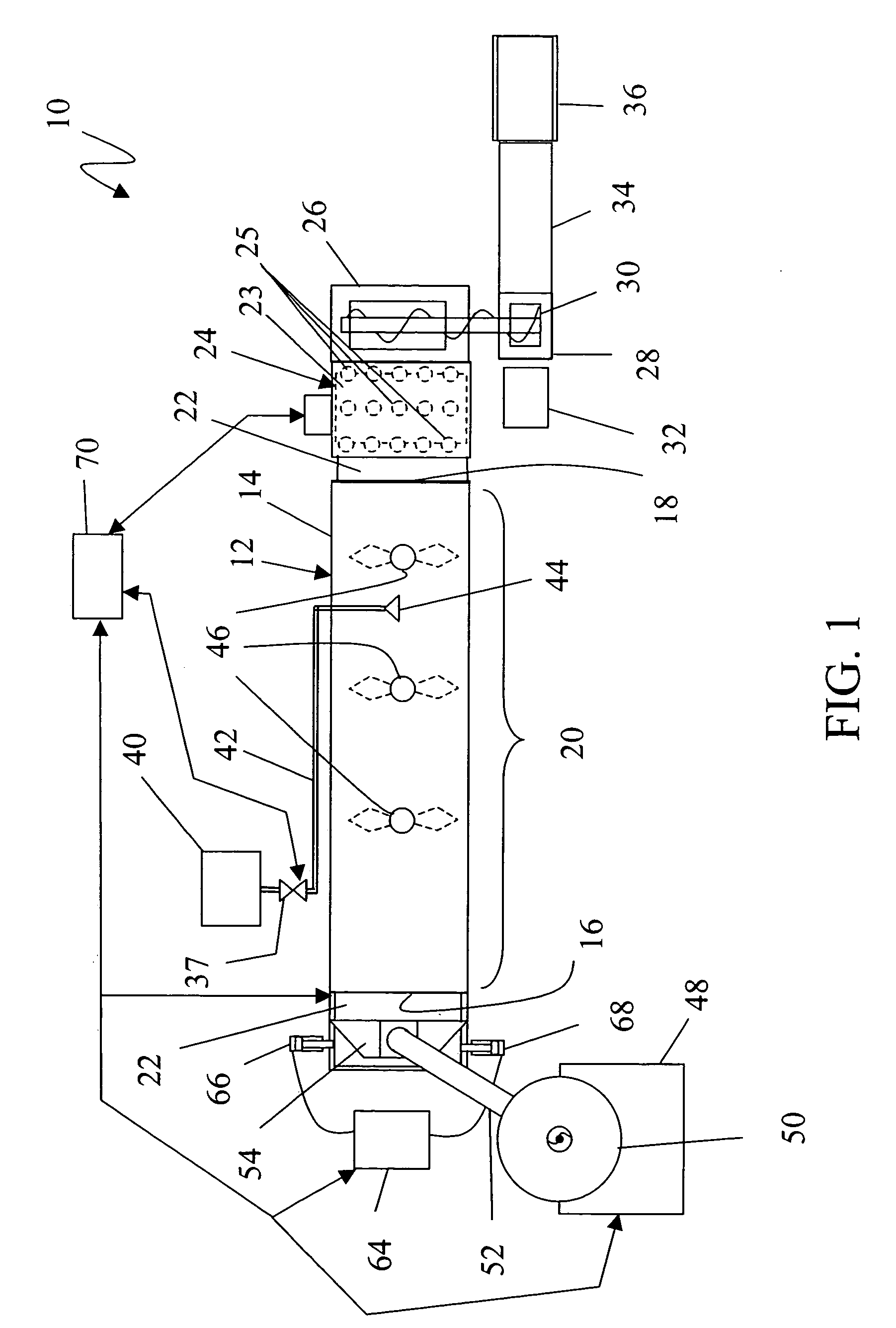 System for extruding, cutting in strands, freezing, and chopping a ground food product and method thereof