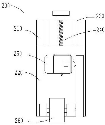 Metal desktop grinding device and method of use thereof