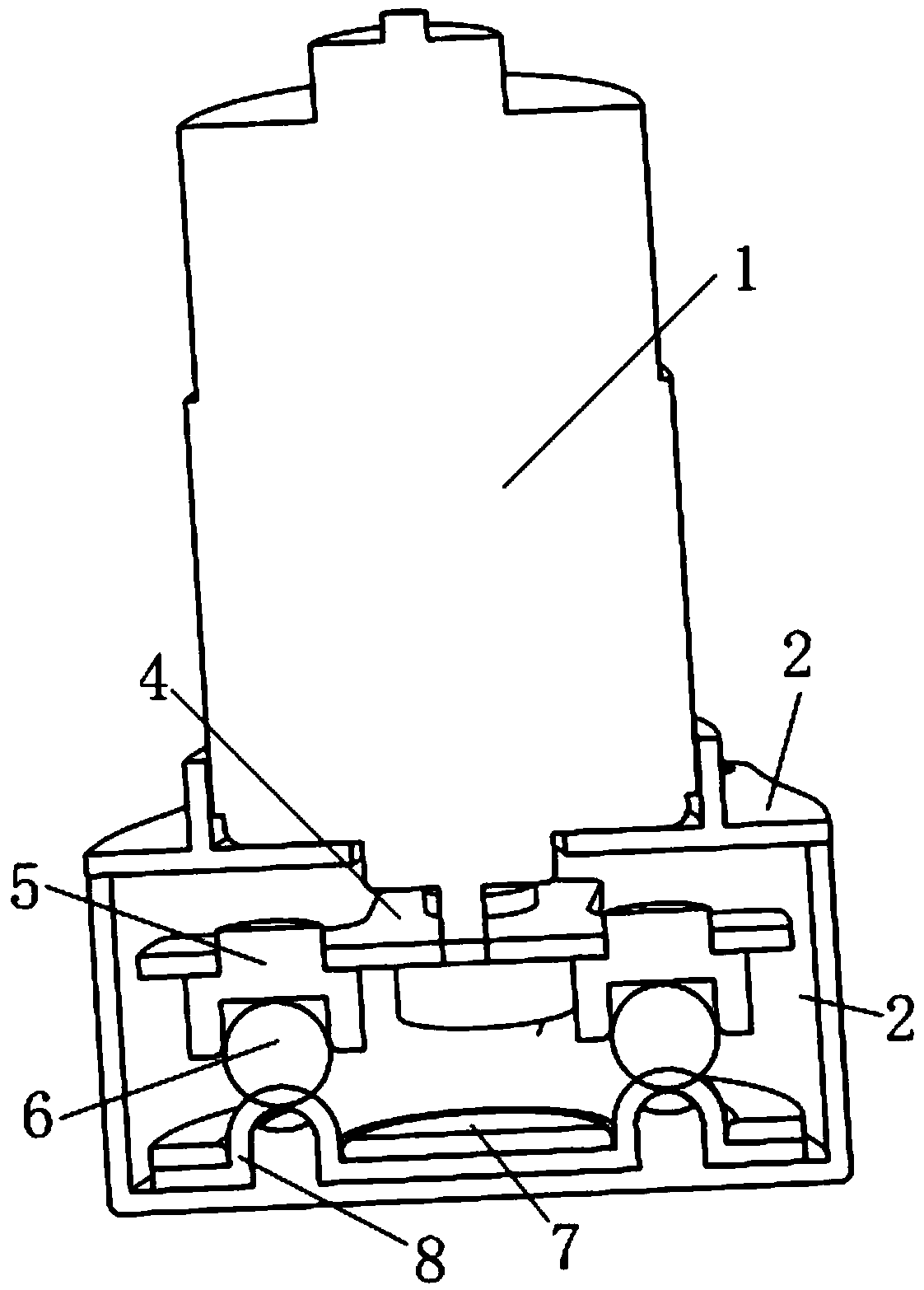 Circulating-liquid pump