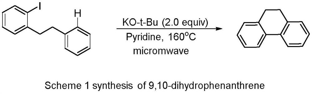 Method for synthesizing 9-trifluoromethyl-9,10-dihydrophenanthrene compound through copper photocatalysis