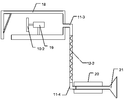 Electric power cabinet having dedusting and heat radiation functions