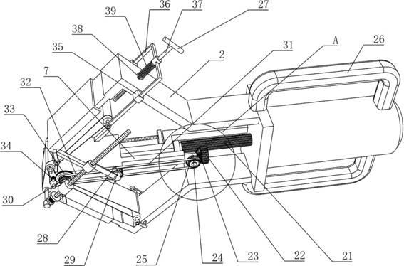 A tool for grinding corners of an electric vehicle frame