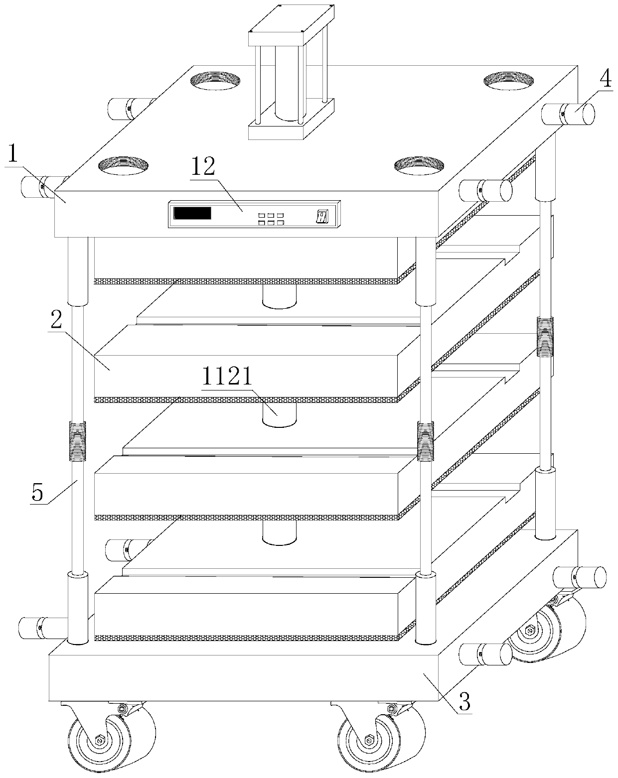 Clamping tool for mold production