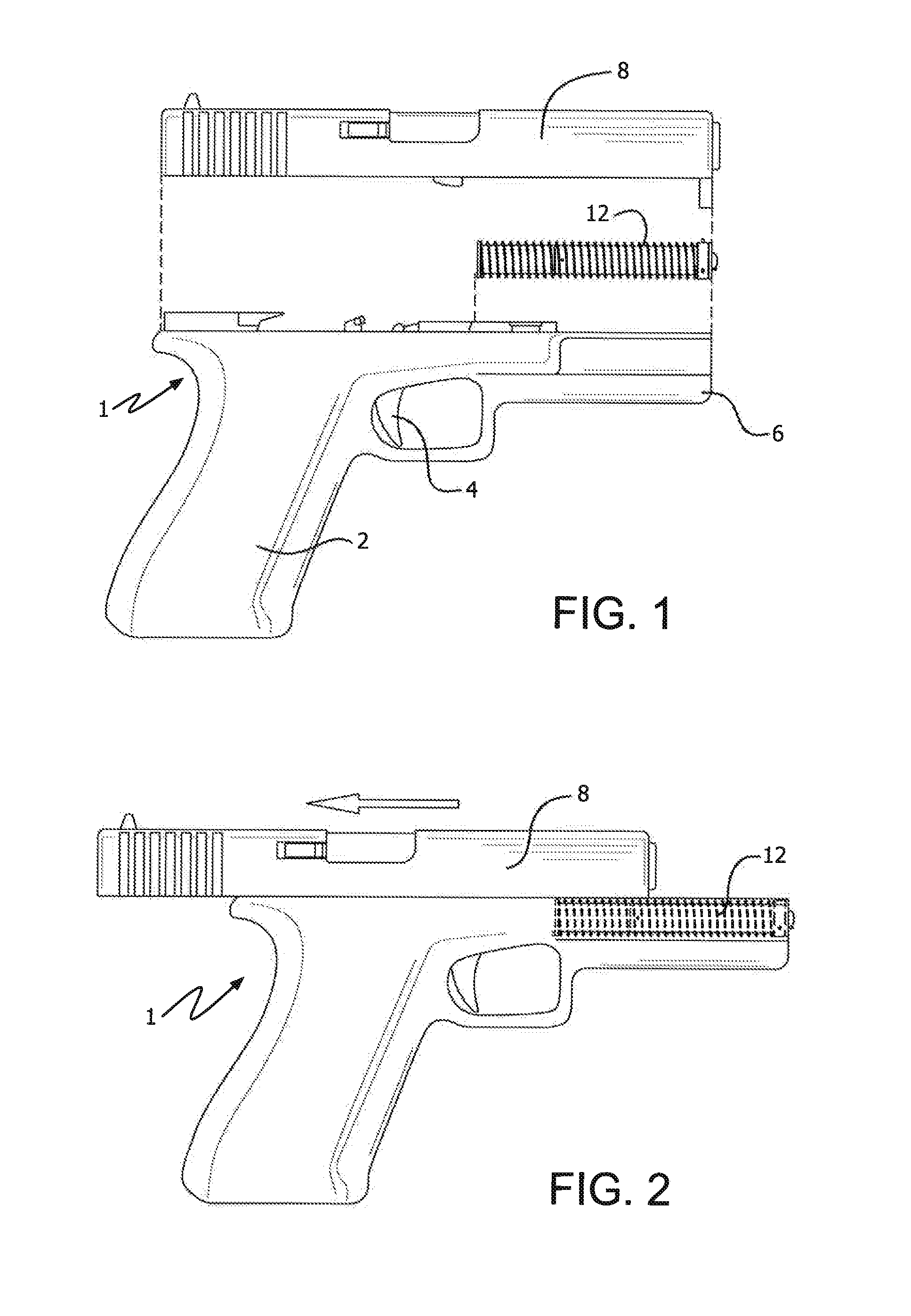 Remote controlled firearm safety locking system