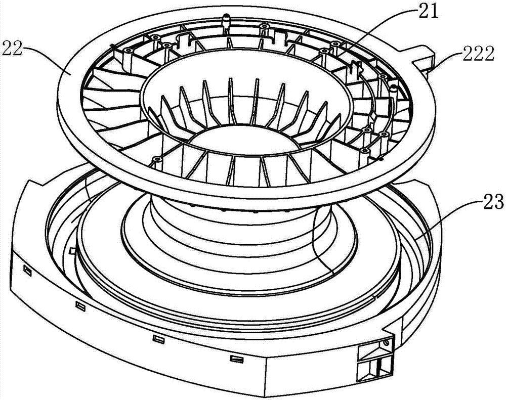 Air conditioning cabinet machine and air conditioner with same