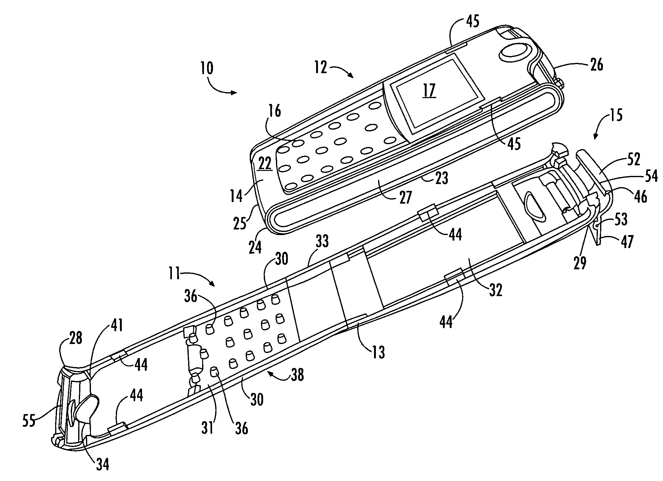 Mobile station cover and welding method