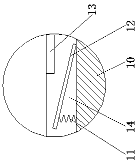 LED lamp fixing support