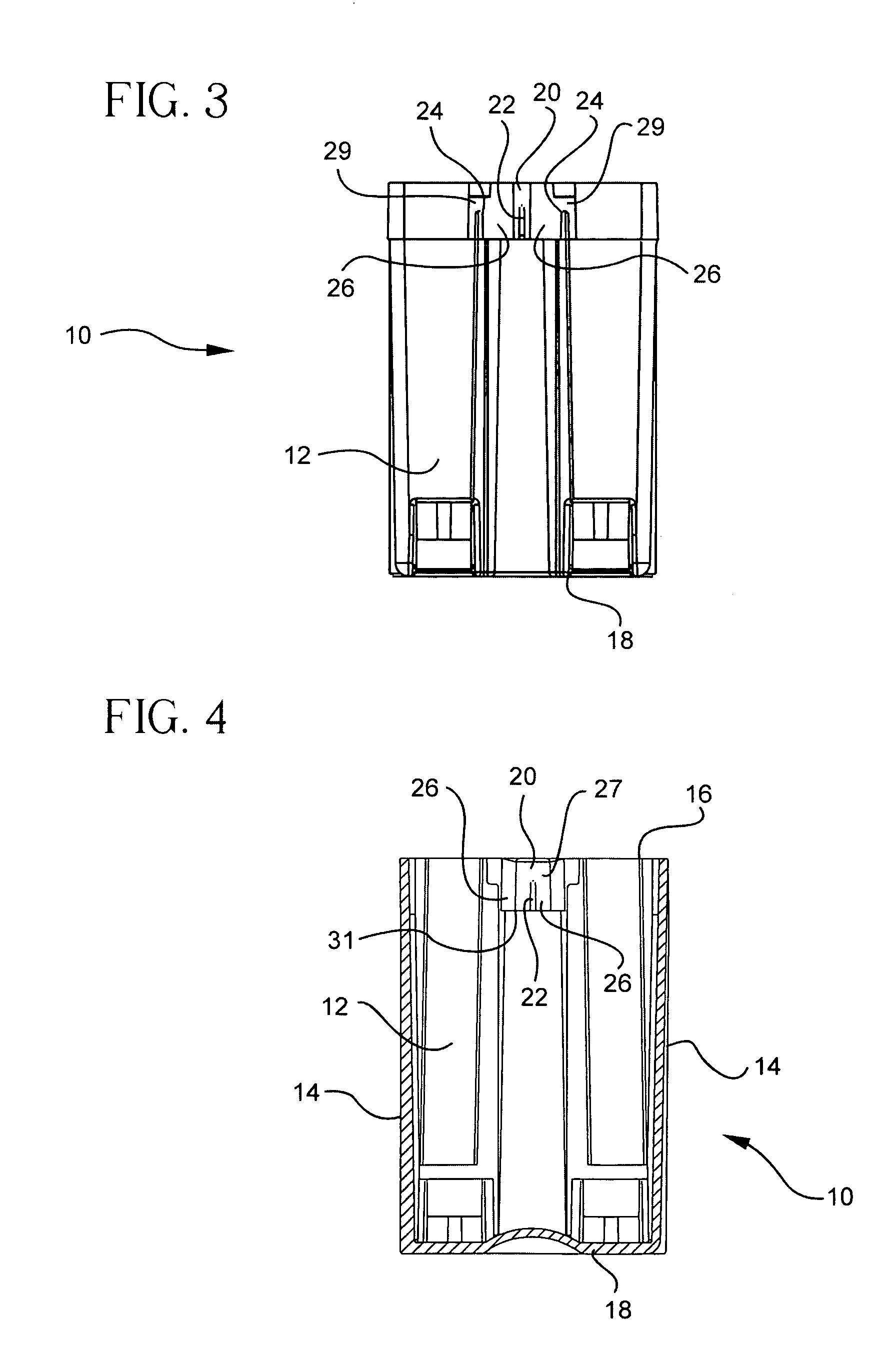 Fast set screw device for non-metallic boxes