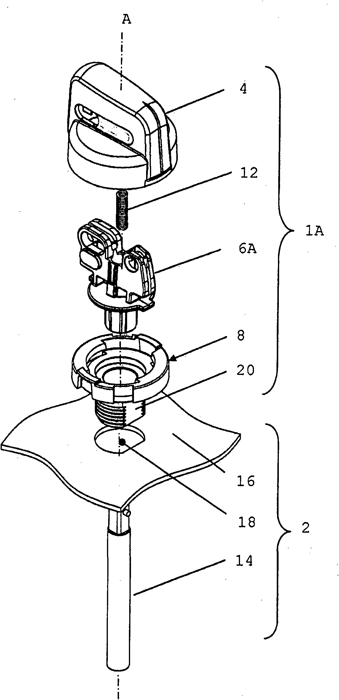 Safety rotary operator assembly