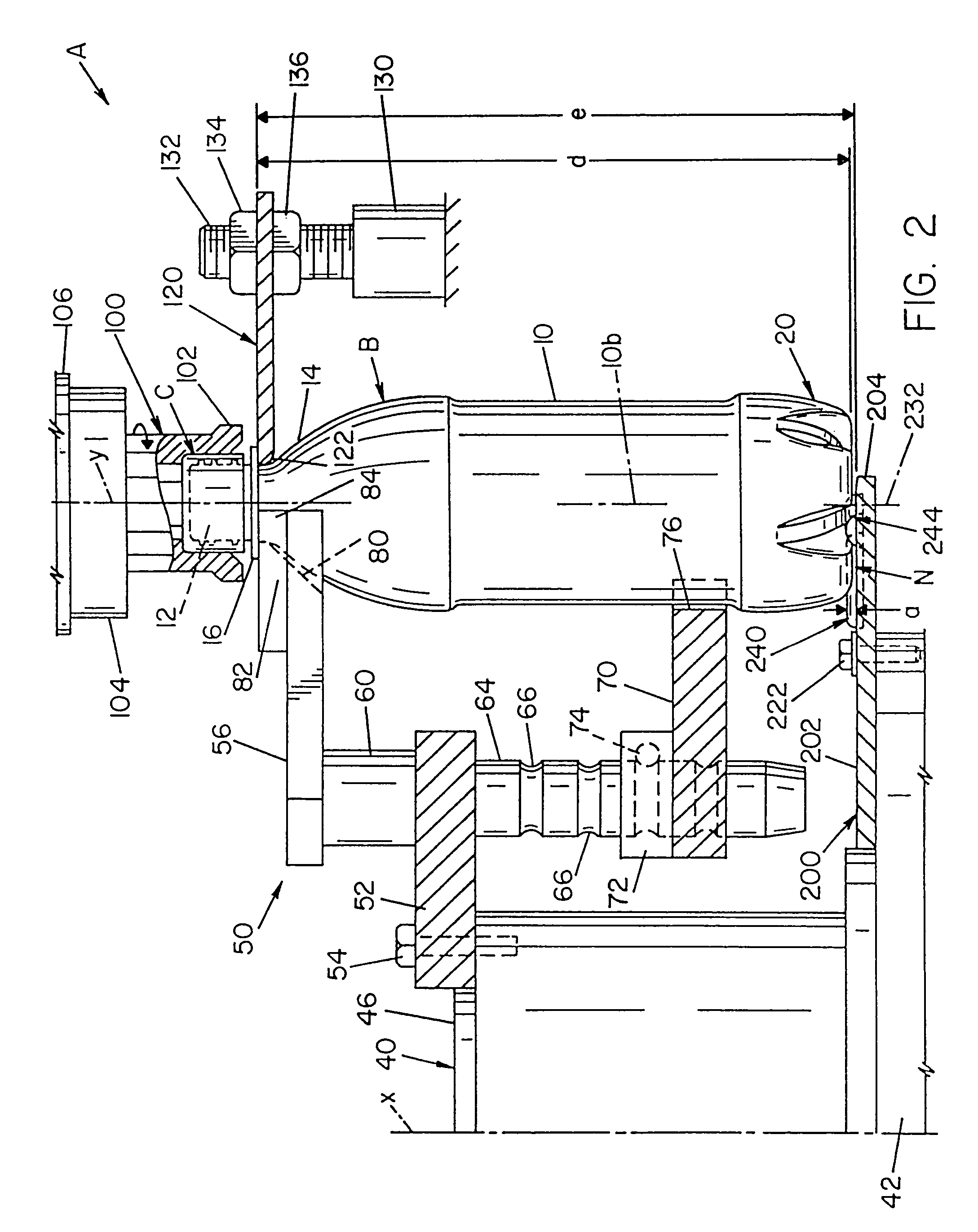 Anti-rotation wear plate for capping machine