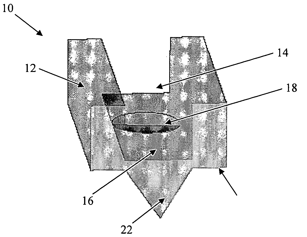 Disposable reaction vessel with integrated optical elements