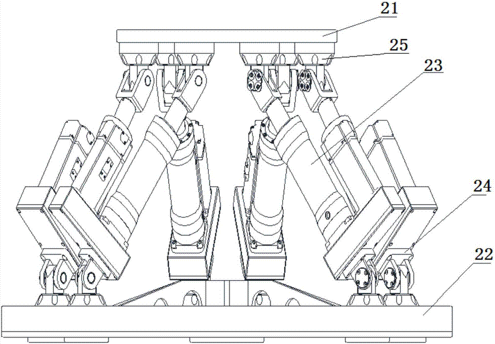 Calibration device for six-degree-of-freedom force and torque sensor