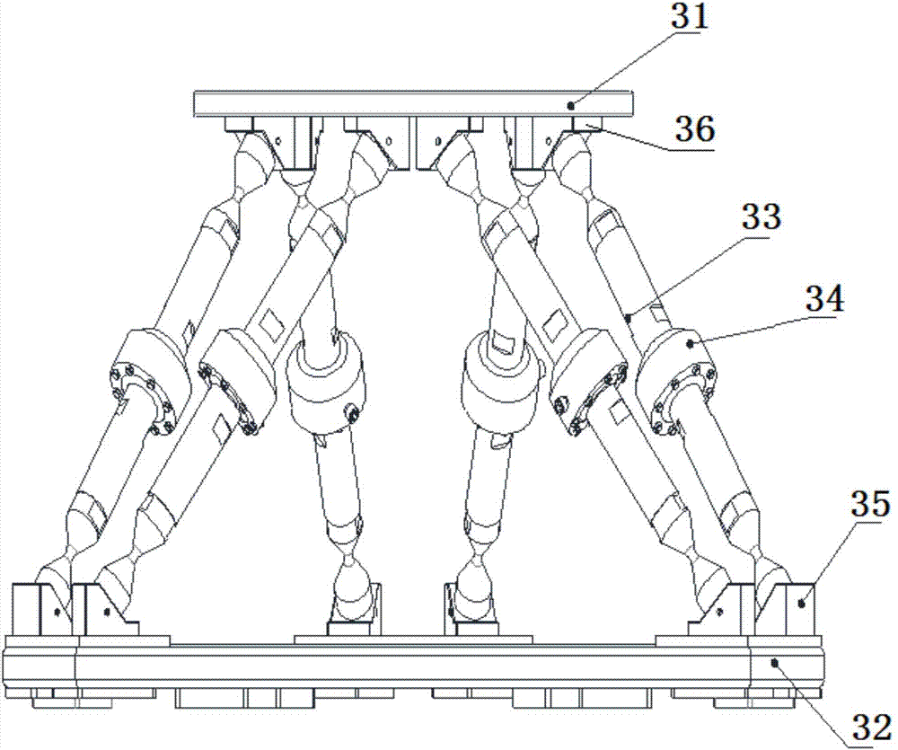 Calibration device for six-degree-of-freedom force and torque sensor