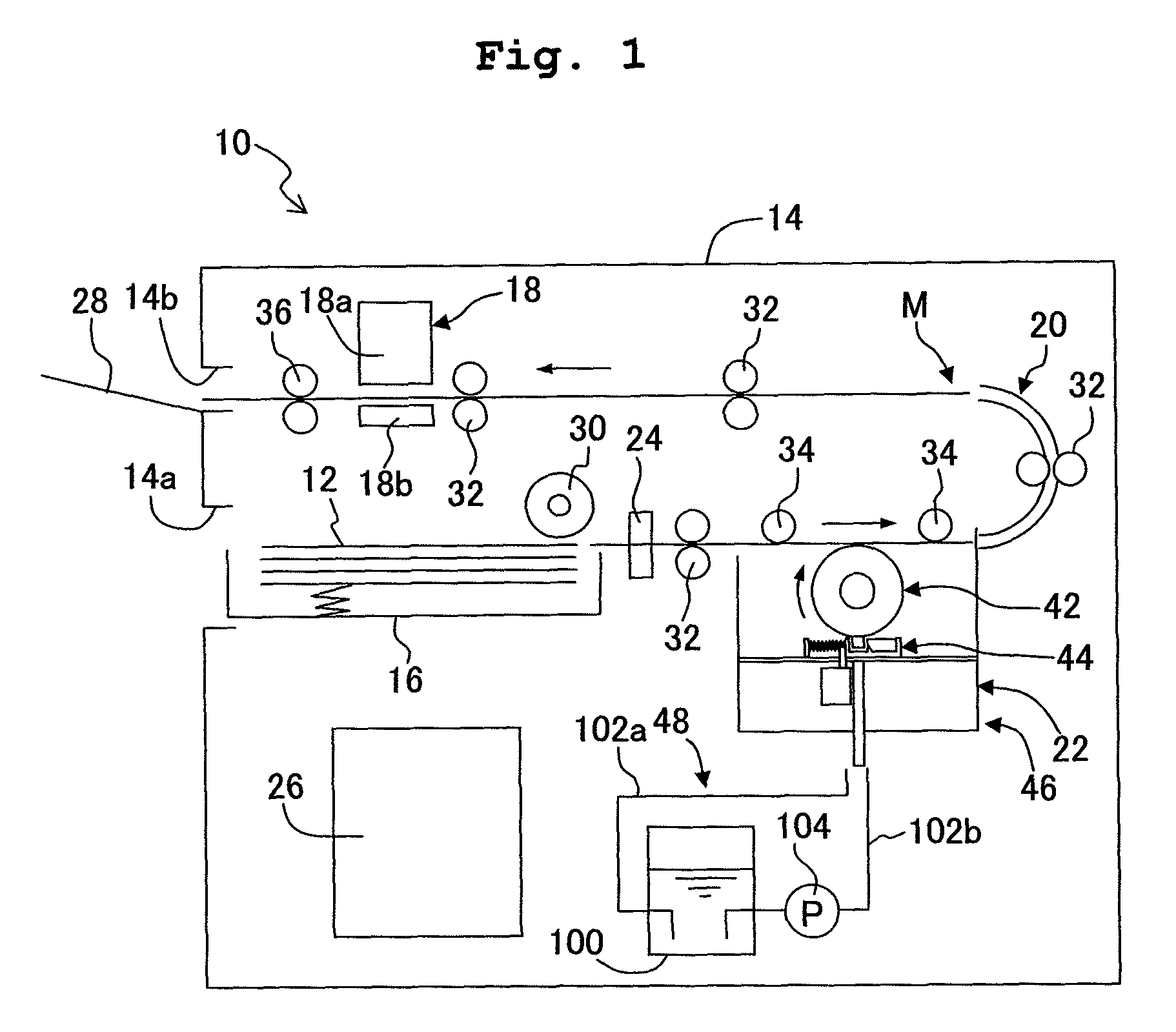 Processing liquid applying apparatus and image-forming apparatus