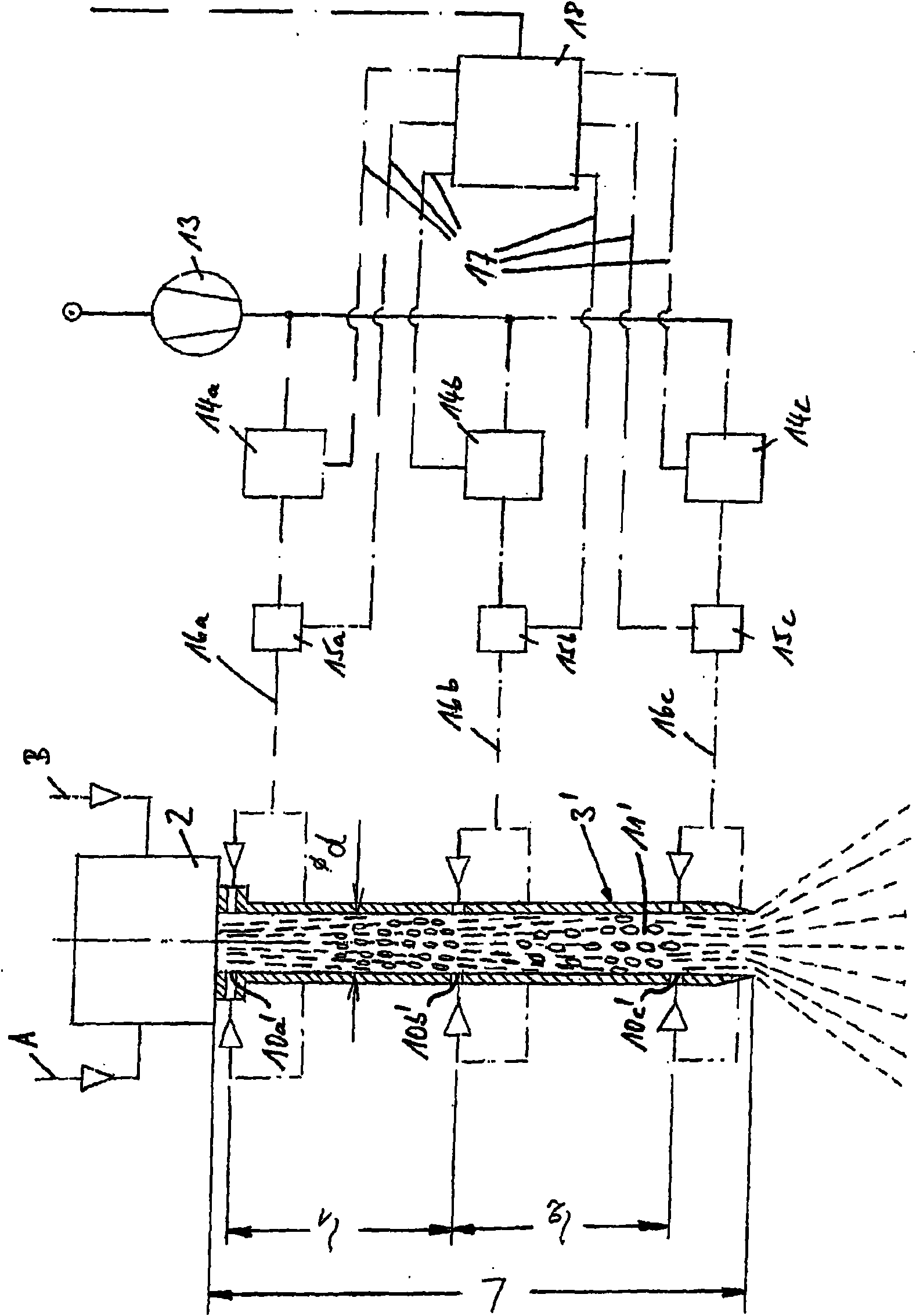 Method and device for the production of moulded pieces from a layer of polyurethane