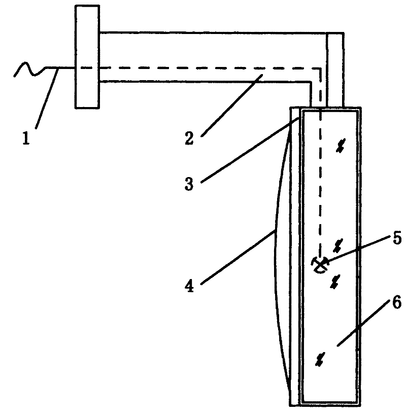 Automobile reflecting mirror with route identifying lamp box