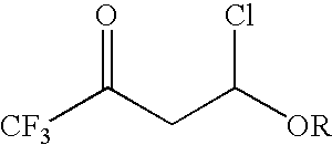 4-chloro-4-alkoxy-1,1,1-trifluoro-2-butanones, their preparation and their use in preparing 4-alkoxy-1,1,1-trifluoro-3-buten-2-ones