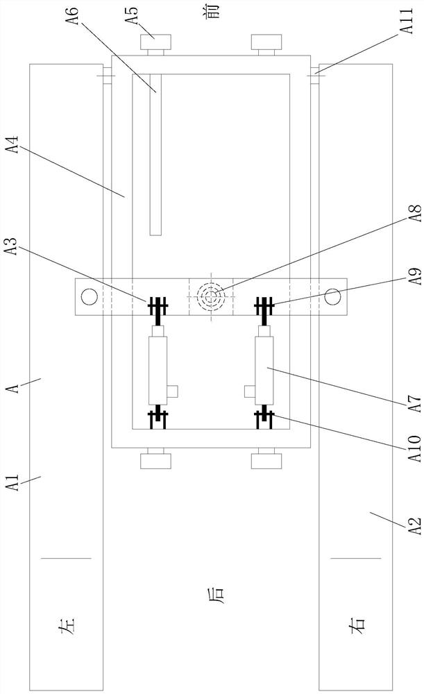 Automobile tail-lifting parking system and method