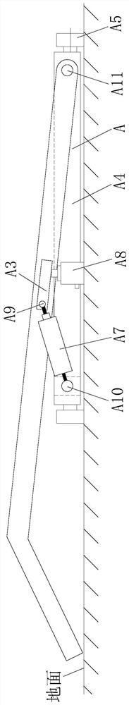 Automobile tail-lifting parking system and method