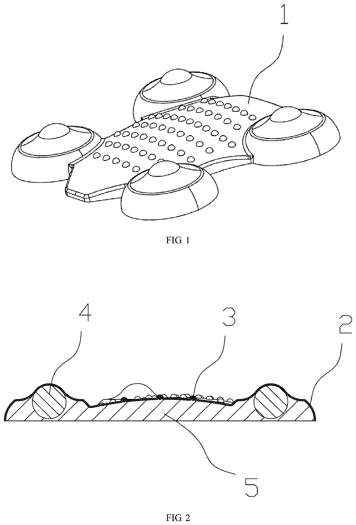 Anti-fatigue foot pad manufacturing method