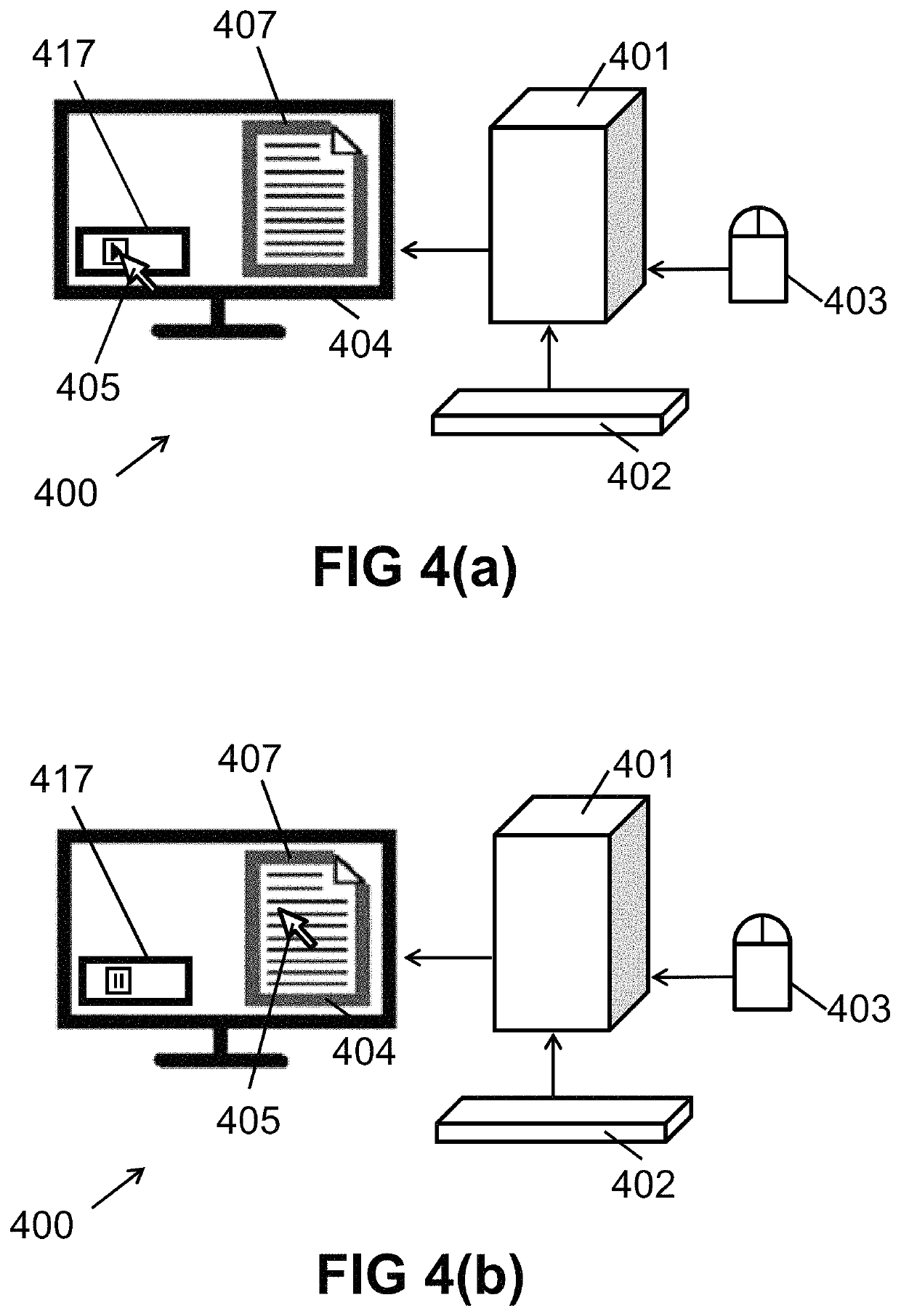 Method and device and system with dual mouse support