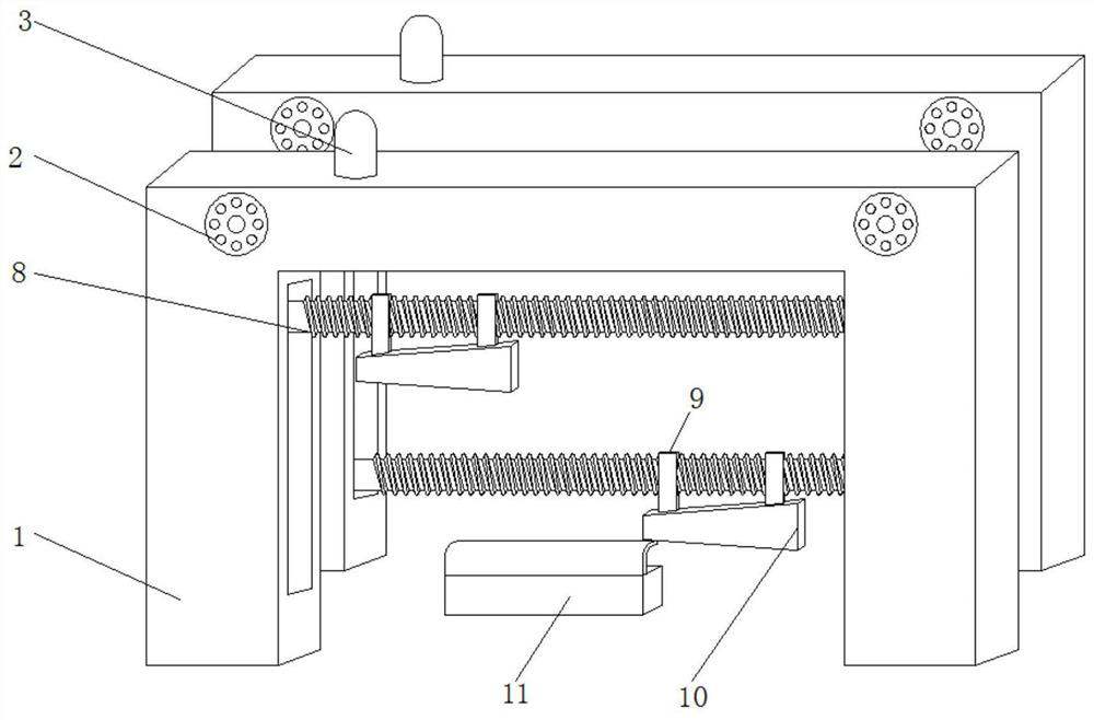 Security check metal detection device capable of automatically detecting