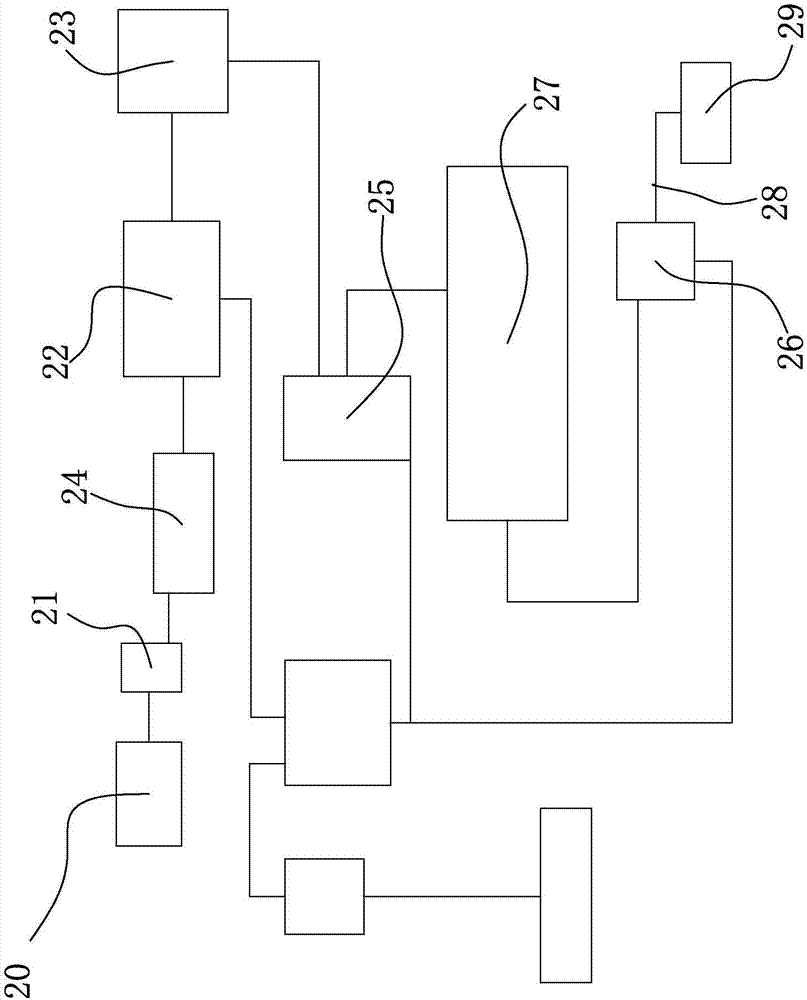 Efficient filtering sewage treatment pool