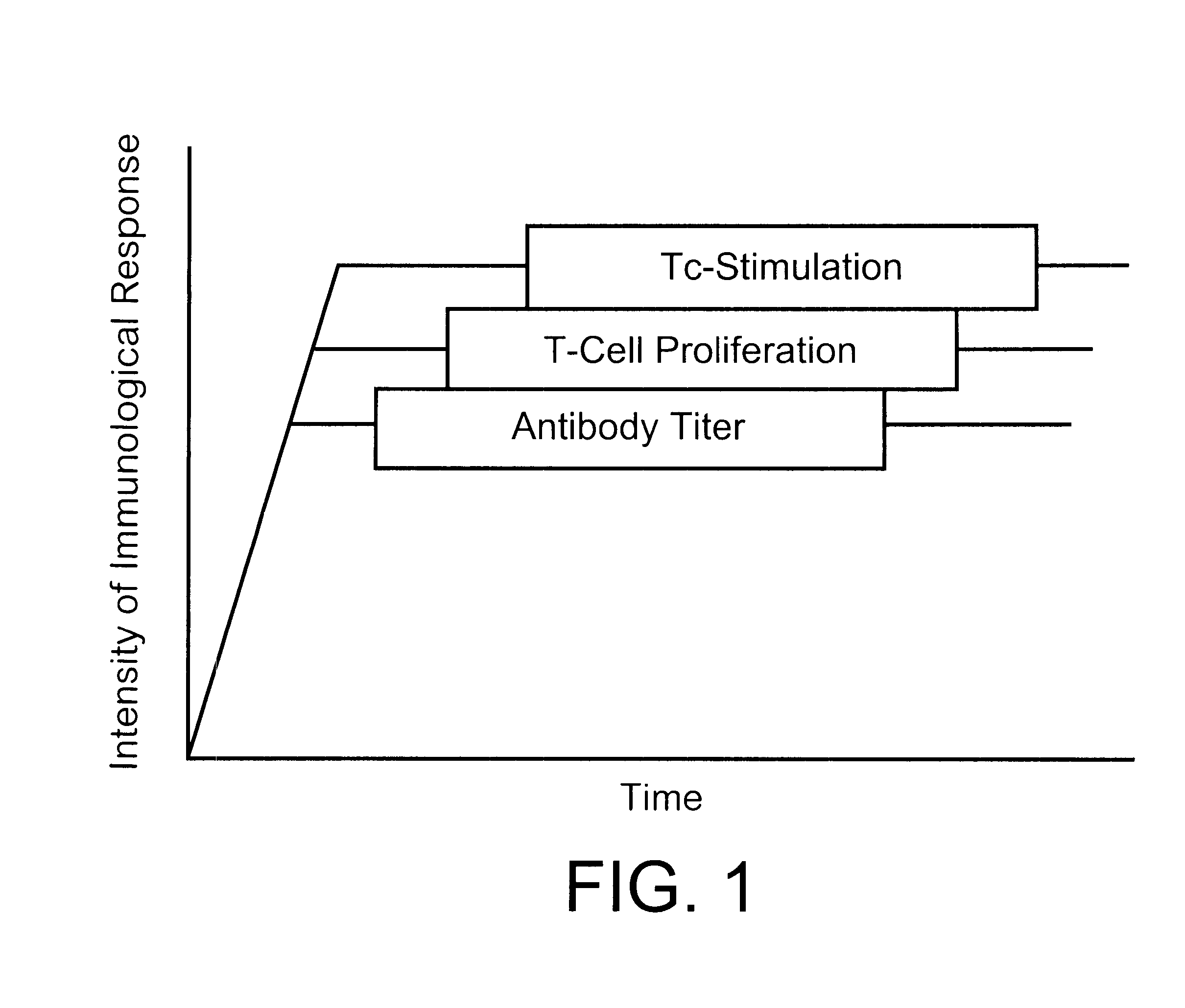 Immunological response potentiation process