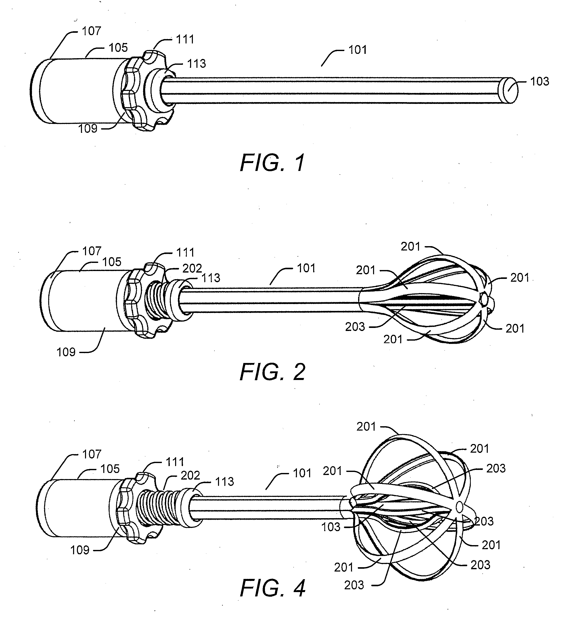 Expandable brachytherapy device with constant radiation source spacing