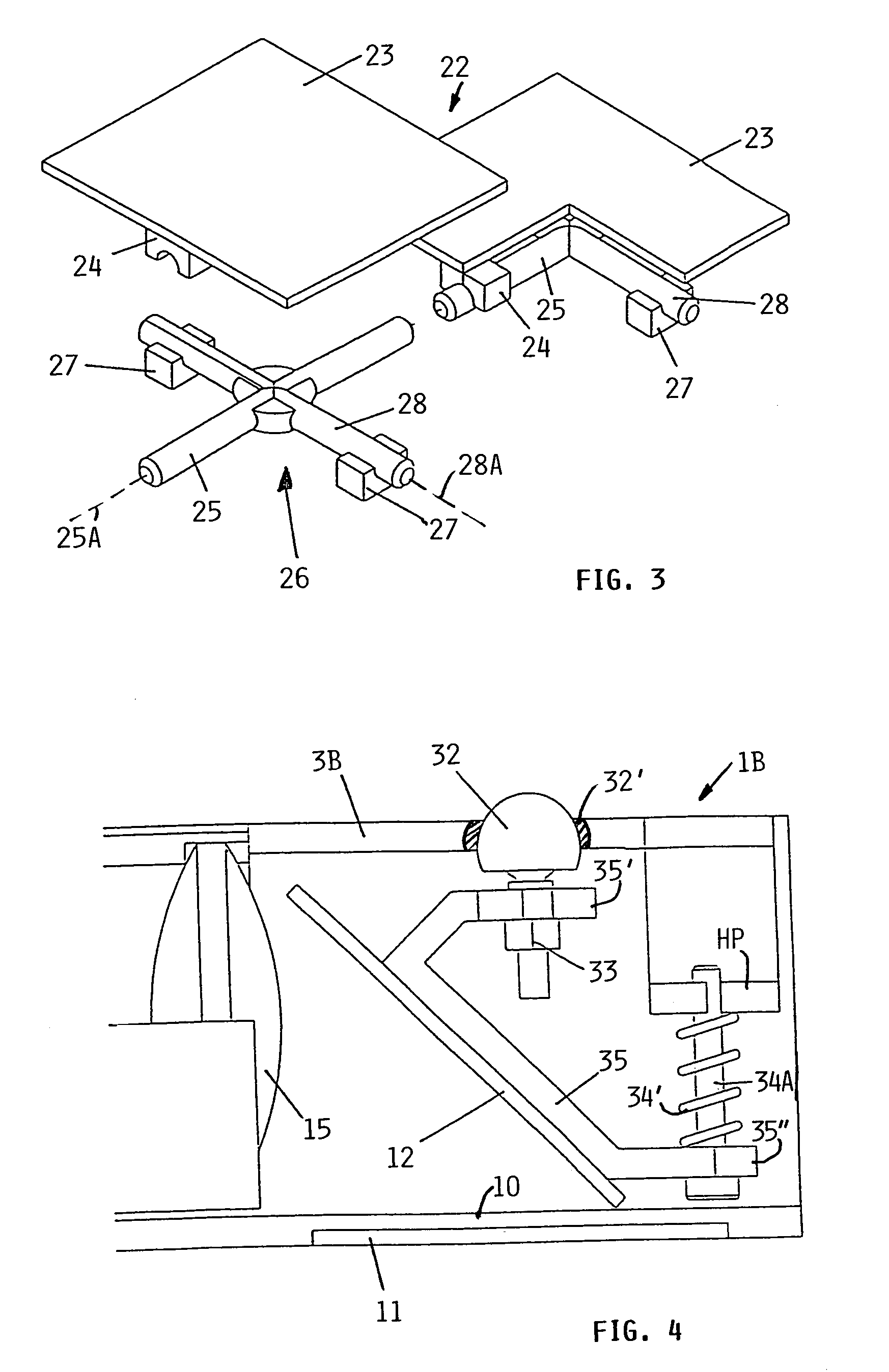 Reading lamp for aircraft cabins