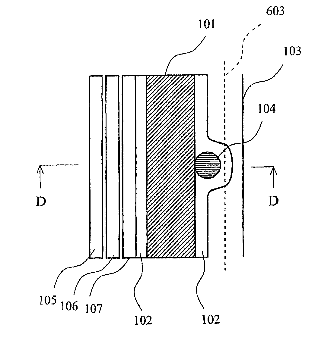 Liquid crystal panel for liquid crystal display device and the manufacture method of the same