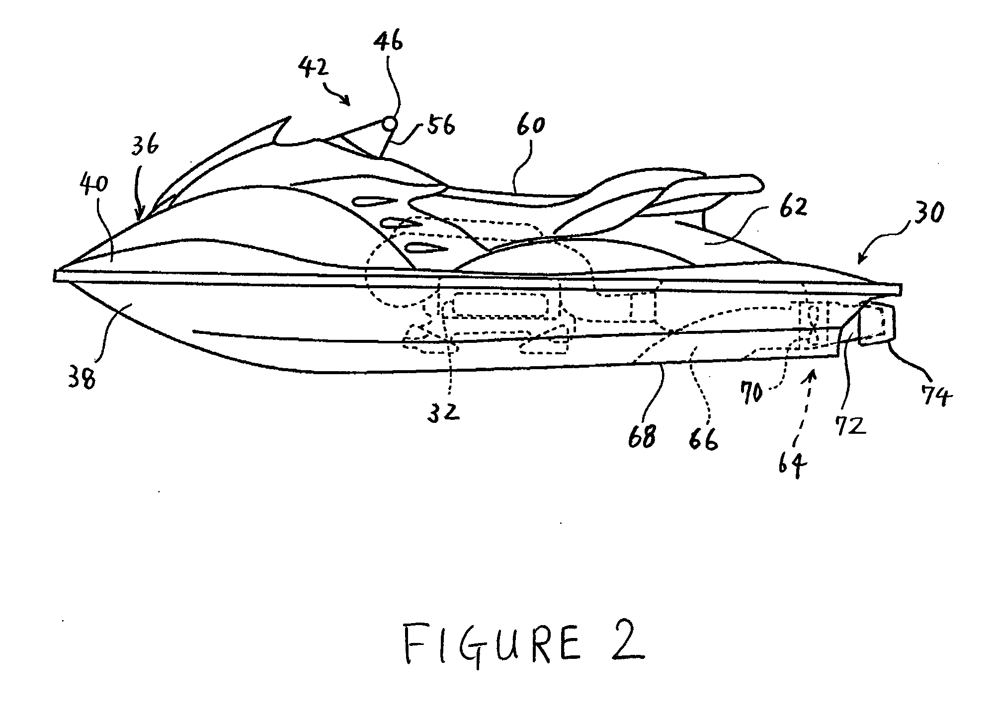 Engine control system for watercraft