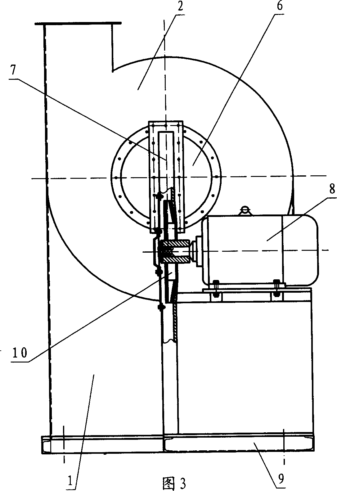 Target-absorbing superfine crusher with accelerating rotation