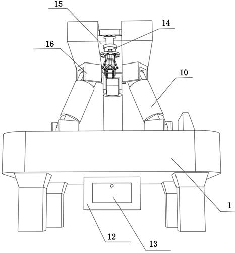 Mechanical arm with high precision and control method thereof