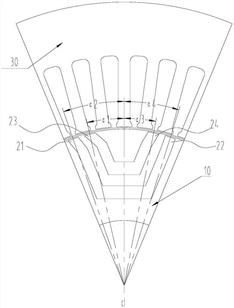 Rotor structure, permanent magnet assisted synchronous reluctance motor and electric vehicle