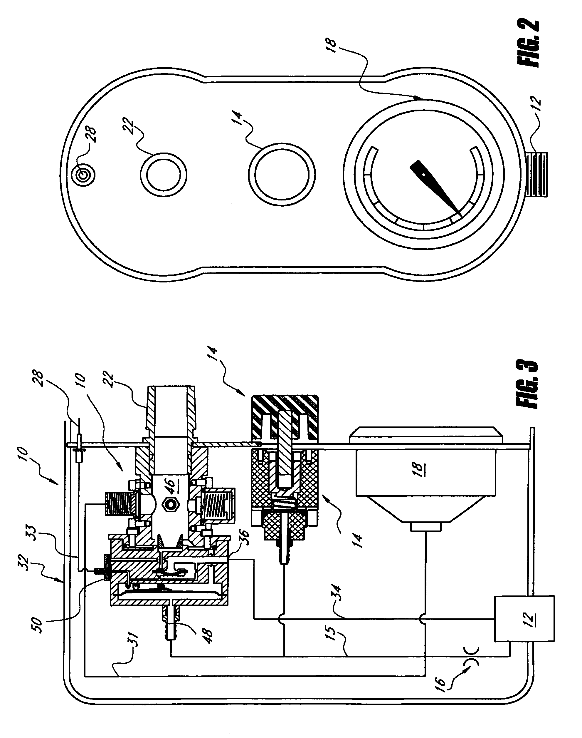 Portable gas powered positive pressure breathing apparatus and method