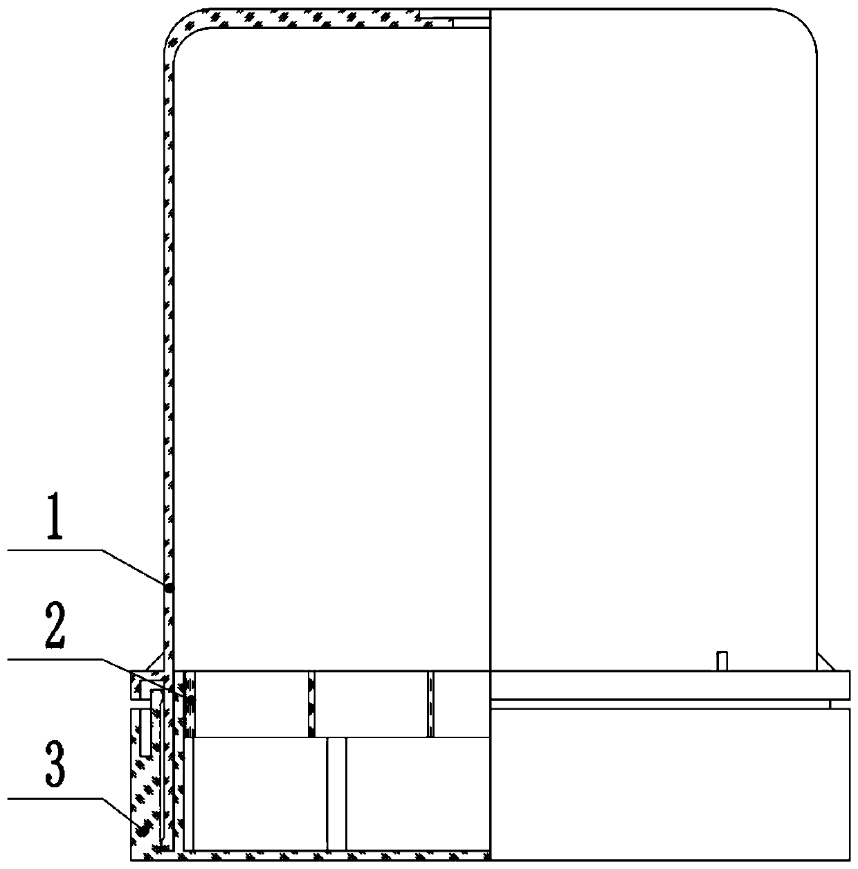 Potato tissue culture seedling culture box suitable for mechanized production