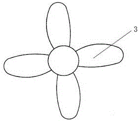 Magnetic coupling drive seal type draught fan