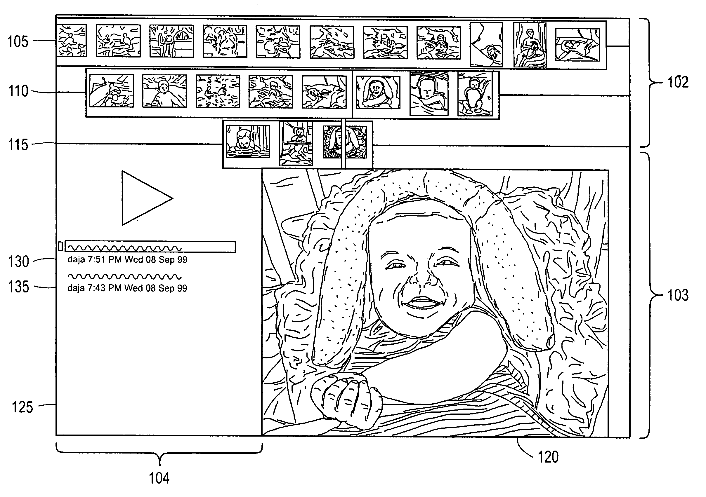 Method and apparatus for storytelling with digital photographs