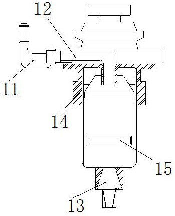 Oil-water separator for numerically-controlled machine tool