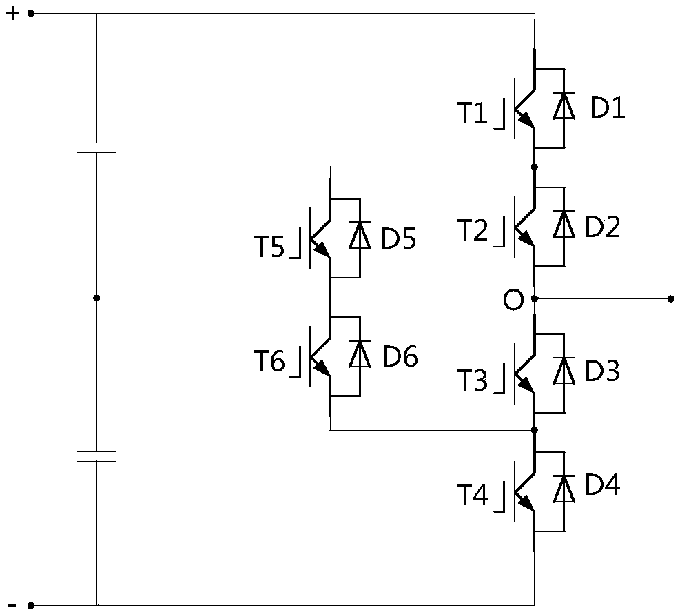 ANPC type three-level inverter and modulation method thereof