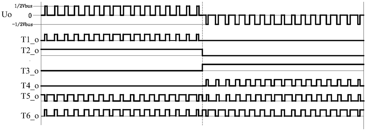 ANPC type three-level inverter and modulation method thereof